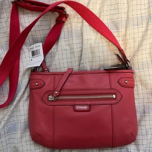 Coach pink crossbody